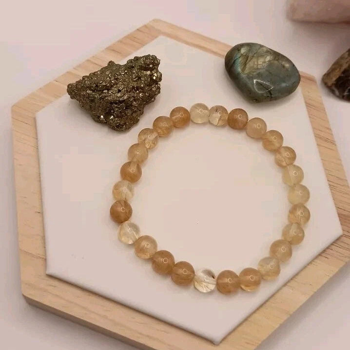 Bracelet Pierre Naturelle Citrine My Store