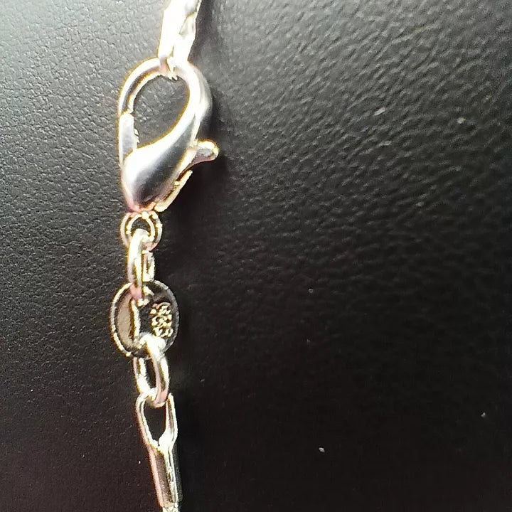 Collier avec pendentif en pierre naturelle Lépidolite Les Gemmes de l'Ursuya