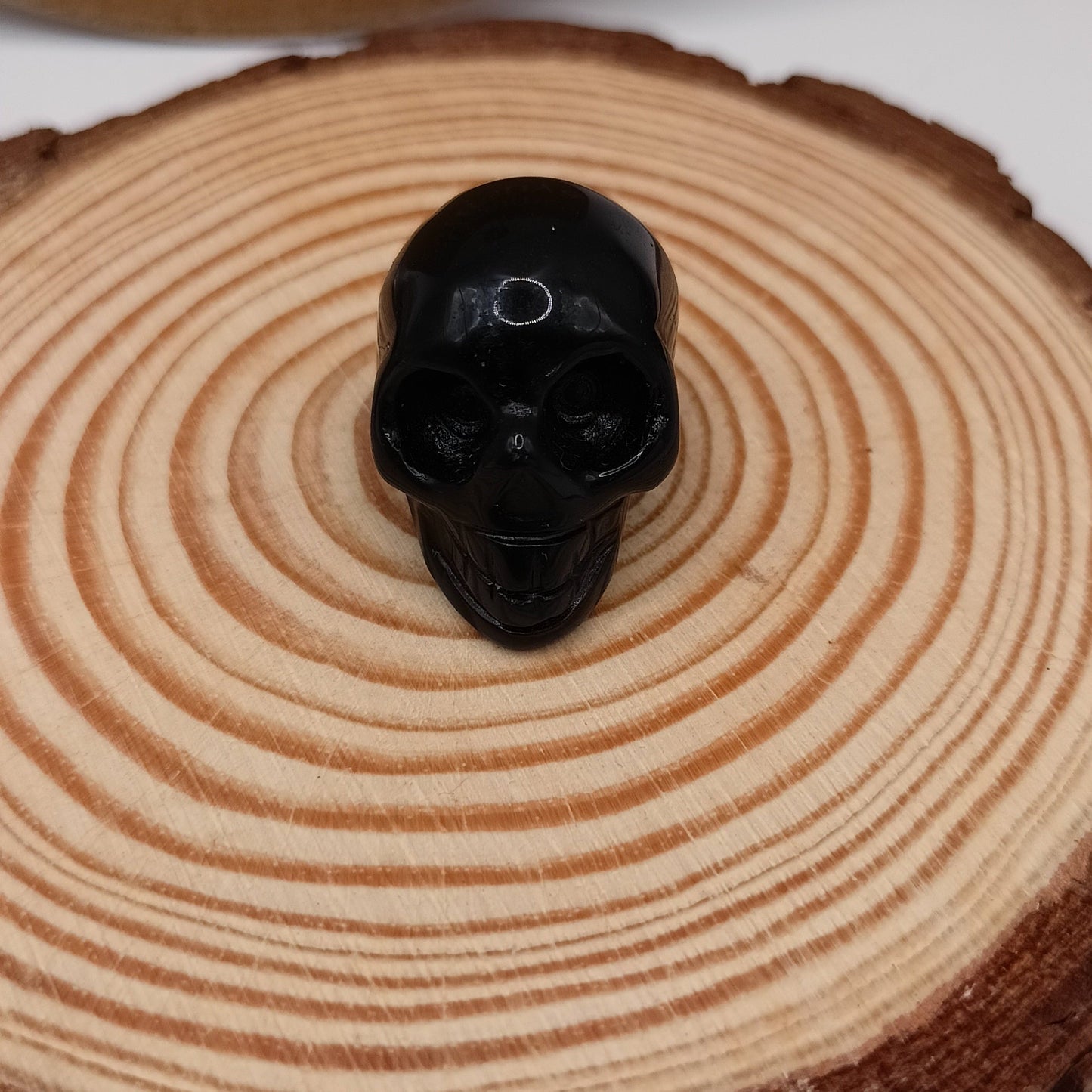Statue, Obsidienne Pierre naturelle Polie Les Gemmes de l'Ursuya