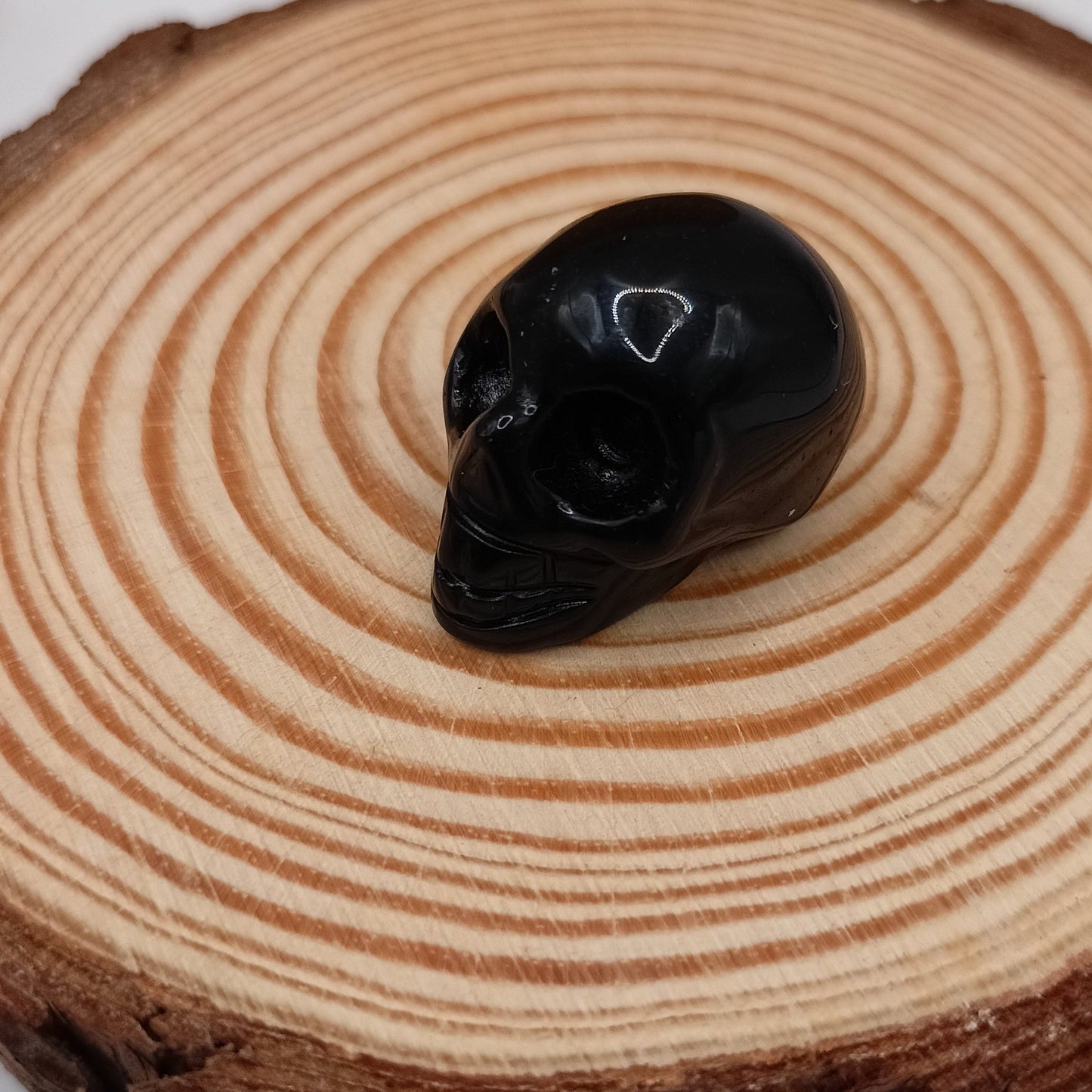 Statue, Obsidienne Pierre naturelle Polie Les Gemmes de l'Ursuya