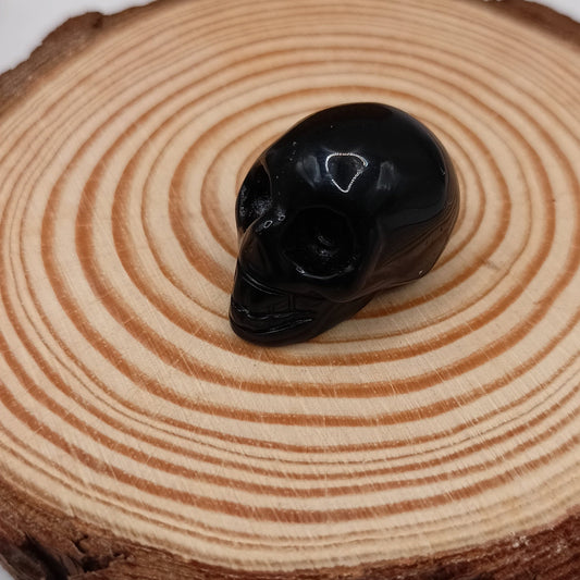 Statue, Obsidienne Pierre naturelle Polie Les Gemmes de l'Ursuya