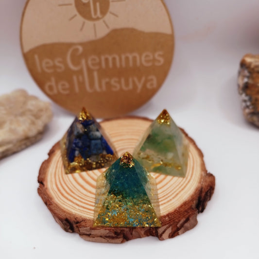 Statue en résine et pierre naturelle Les Gemmes de l'Ursuya