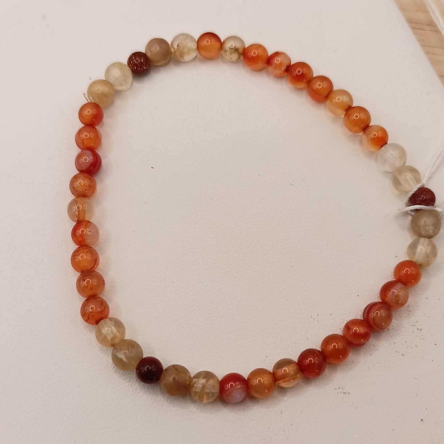 Bracelet Pierres Naturelles Cornaline & Citrine