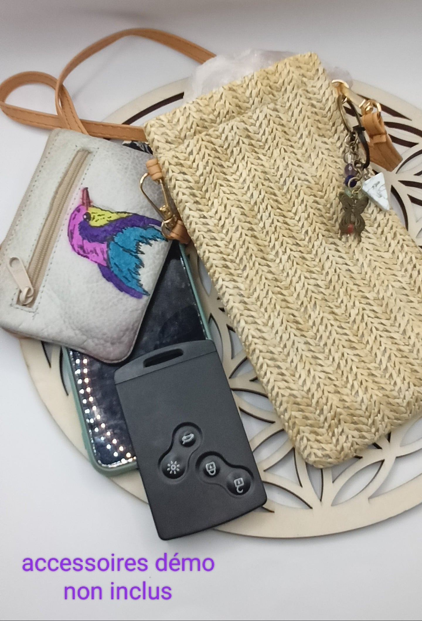 Mini Sac à Bandoulière Tressée _ Pierre Holwite Les Gemmes de l'Ursuya
