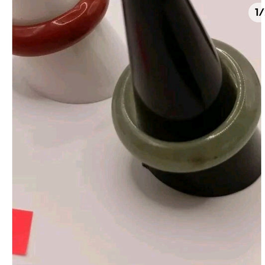 Bague Anneau En pierre naturelle Aventurine verte T19