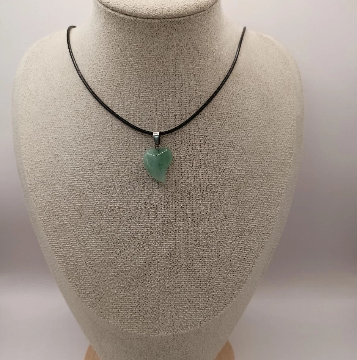 Pendentif Pierre Naturelle Aventurine Verte ou Orange Les Gemmes de l'Ursuya