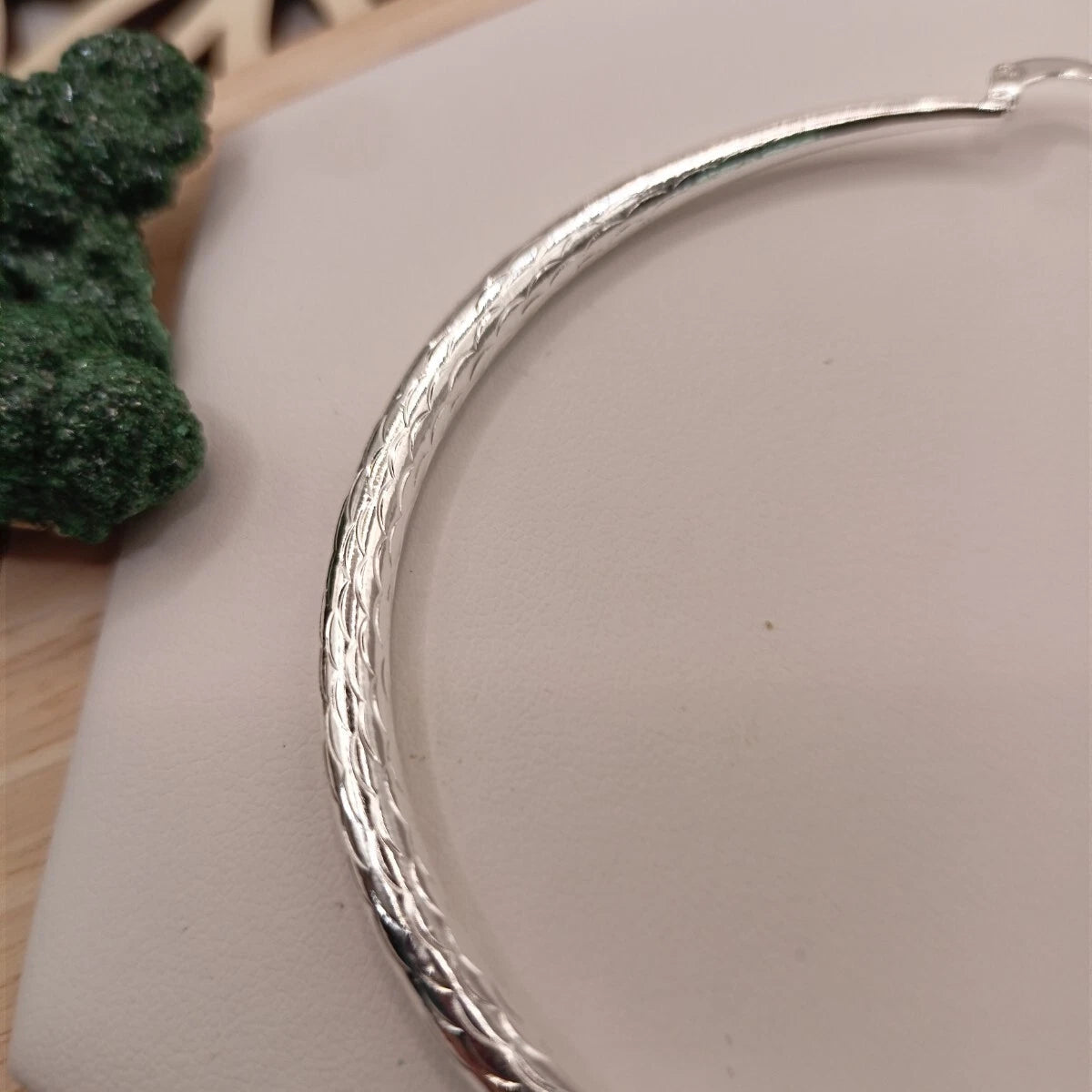 Boucles D'oreilles_ Alliage et argent plaqué Grandes Créoles Légères Les Gemmes de l'Ursuya