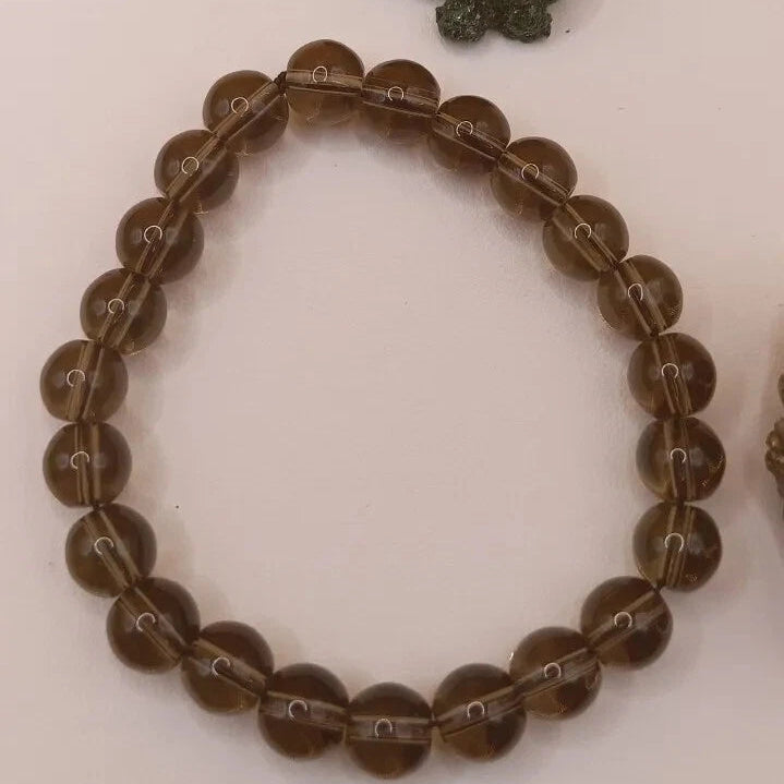 Bracelet Pierre Naturelle Quartz Fumée My Store