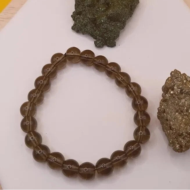 Bracelet Pierre Naturelle Quartz Fumée My Store