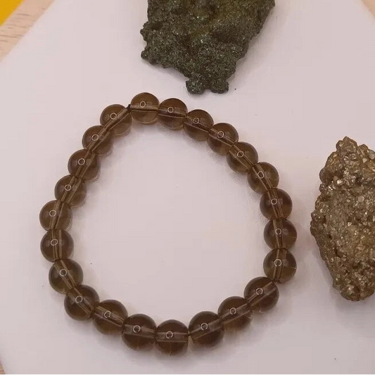 Bracelet Pierre Naturelle Quartz Fumée My Store