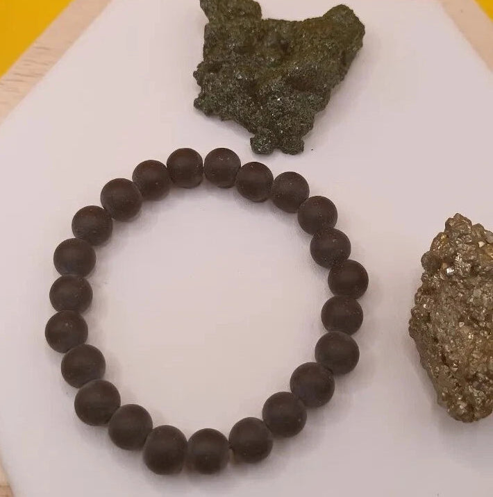 Bracelet En Pierre Onyx Noir ou blanc My Store