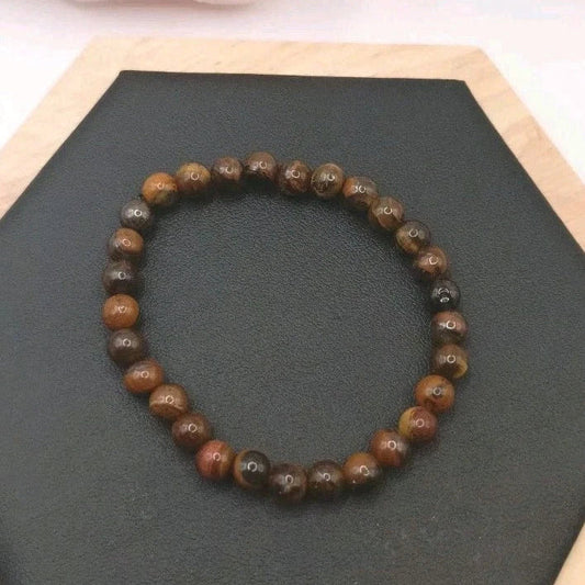 Bracelet En Pierre Naturelle Oeil de tigre _ enfant My Store