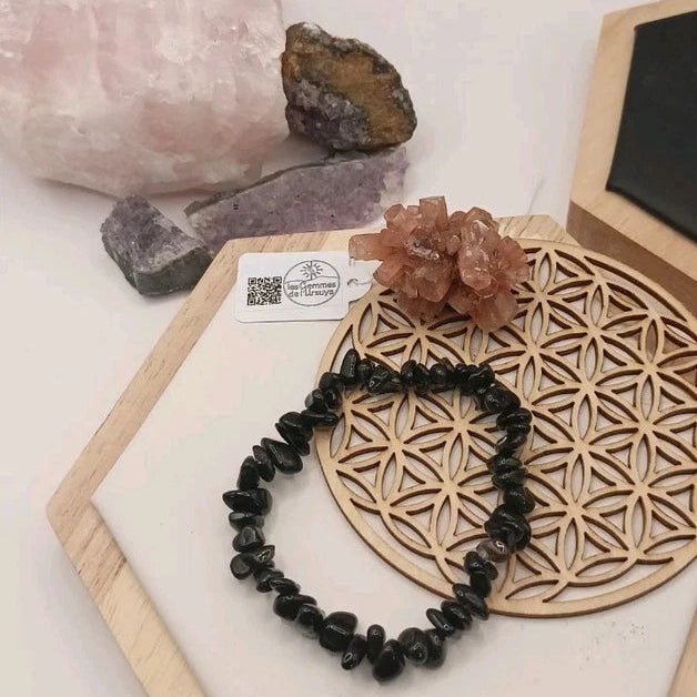 Bracelet En Pierre Onyx Noir ou blanc My Store
