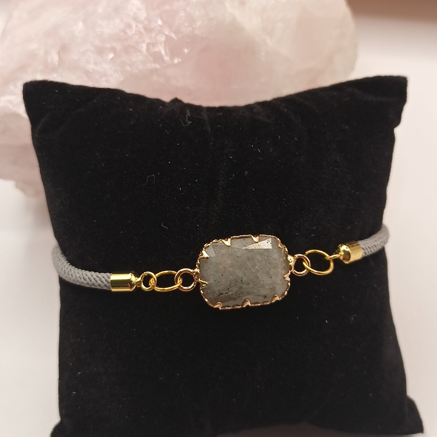 Parure Basque Lauburu Et Pierre Naturelle labradorite