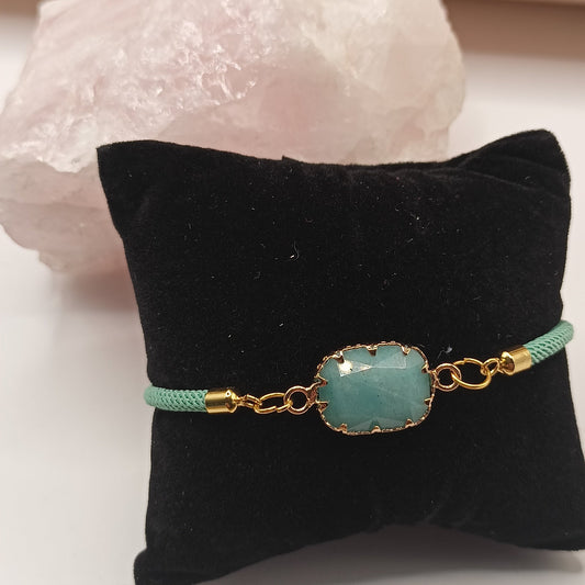 Bracelet Et Pierre Naturelle Amazonite