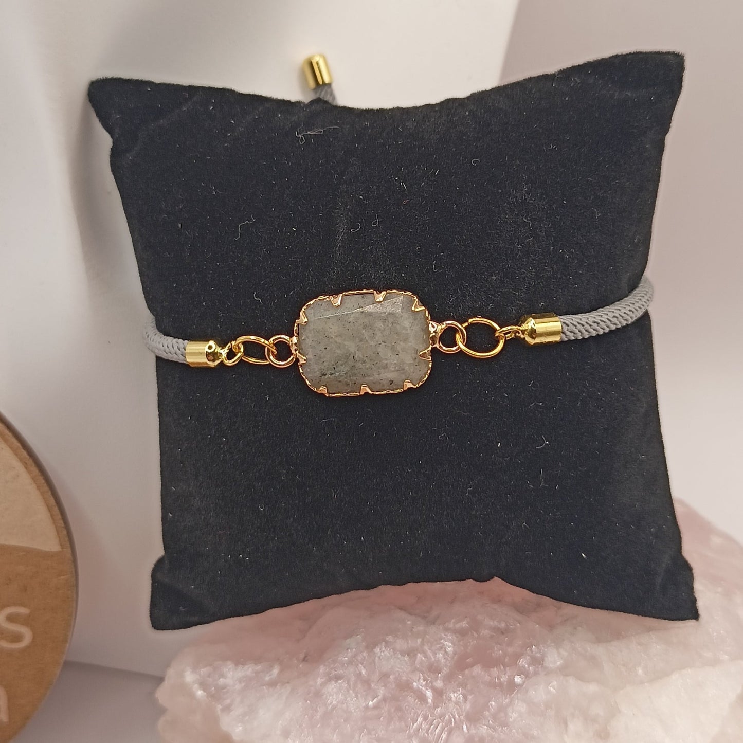 Parure Basque Lauburu Et Pierre Naturelle labradorite