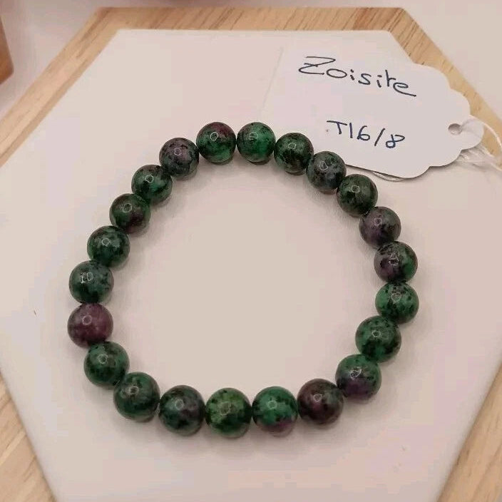 Bracelet Pierre Naturelle Rubis Zoisite My Store